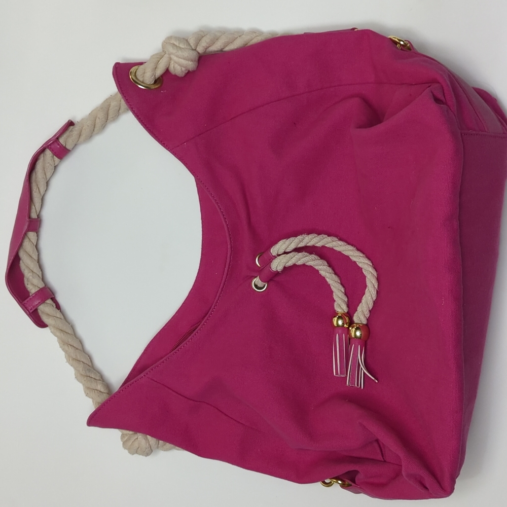 Big Buddha tote pink bag